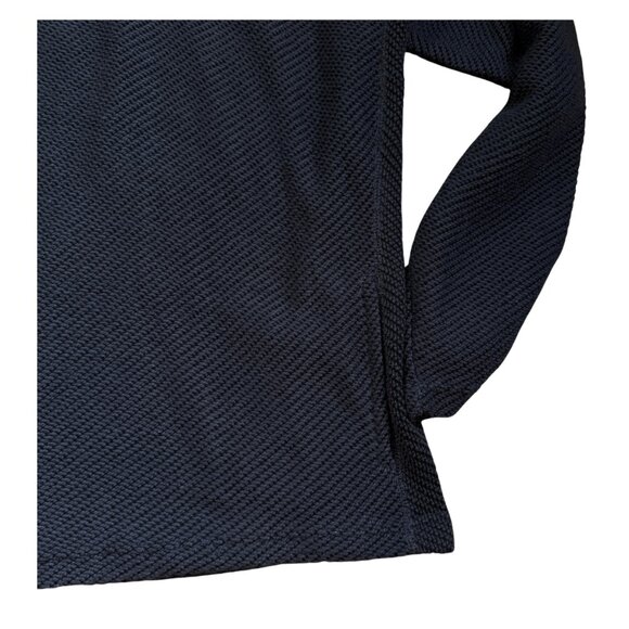 Southern Marsh Pullover Mens S Blue Pawleys Rope 1/4 Snap Knit Aztec Mock Neck - Picture 4 of 8